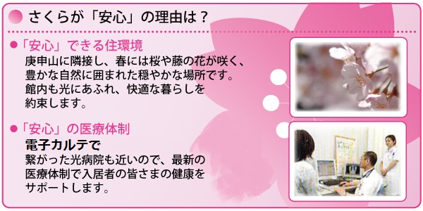 さくら 安心の理由